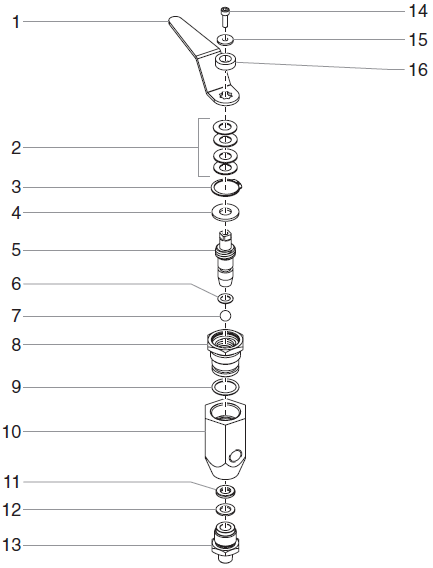 PowrTwin 8900XLT Bleed Valve Assembly Parts